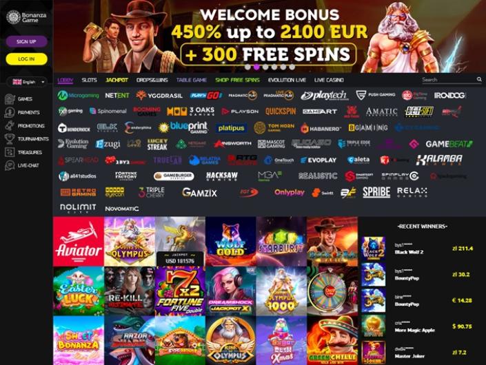 BonanzaGame Casino - Twoje miasteczko hazardowych przygód