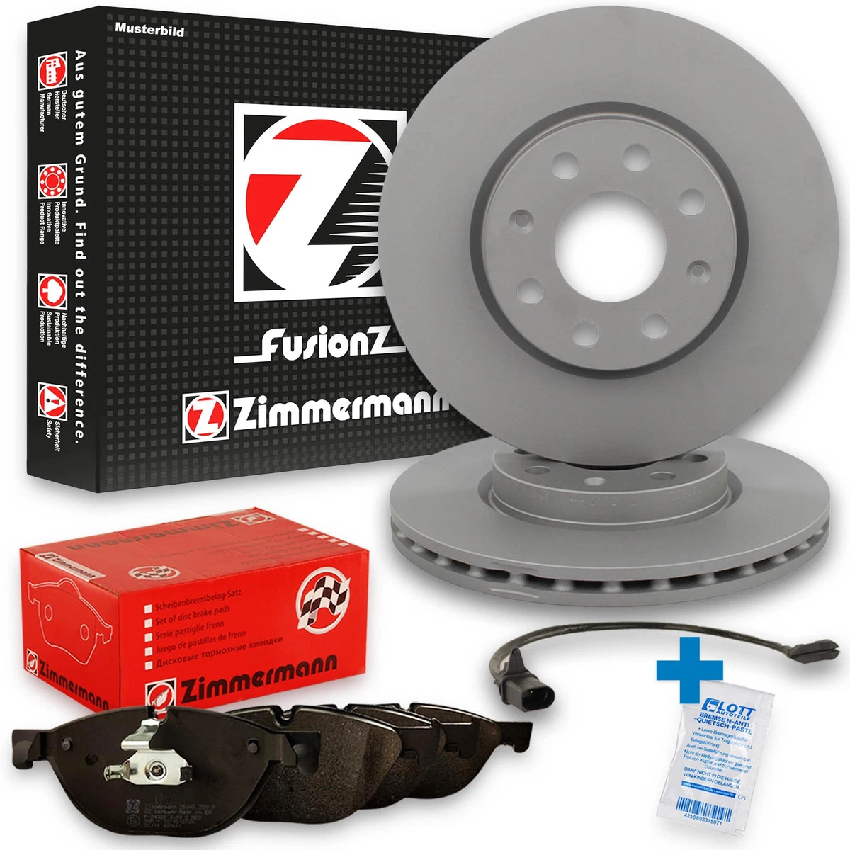 Гальмівні колодки та диски Zimmermann для KIA CEED (CD) 1.6 CRDi 136 Гальмівні колодки та диски Zimmermann для KIA CEED (CD) 1.6 CRDi 136