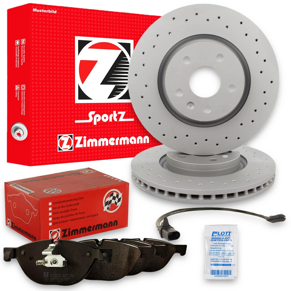 Гальмівні колодки та диски Zimmermann для KIA CEED (CD) 1.6 CRDi 136 Гальмівні колодки та диски Zimmermann для KIA CEED (CD) 1.6 CRDi 136