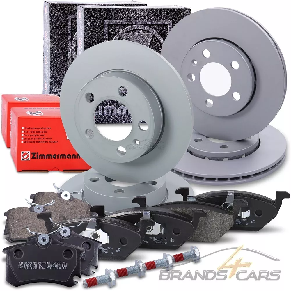 Гальмівні диски та колодки Zimmermann для Renault Scenic II